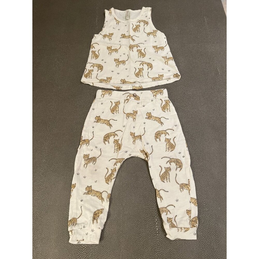 Rylee  &amp; Cru Tiger Pants And Top Set 18/24 EUC